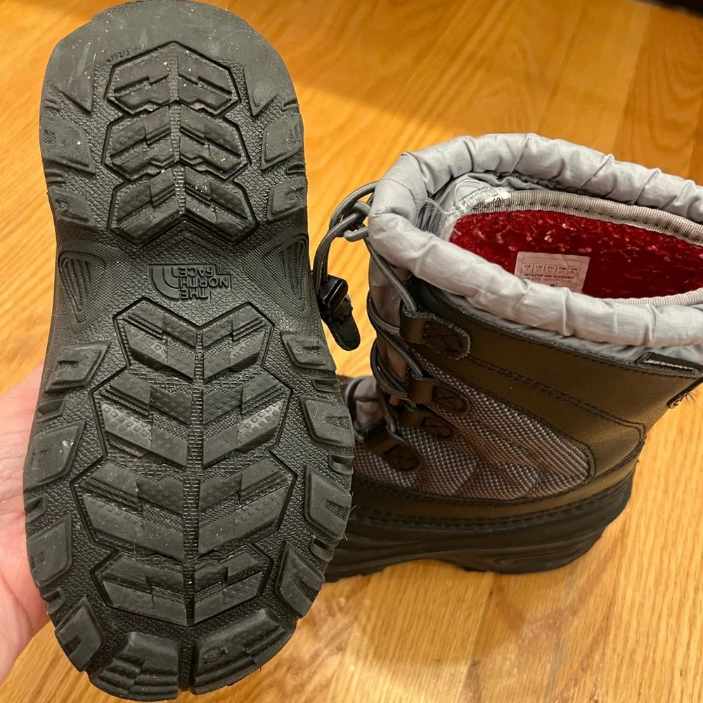 The North Face rugged winter